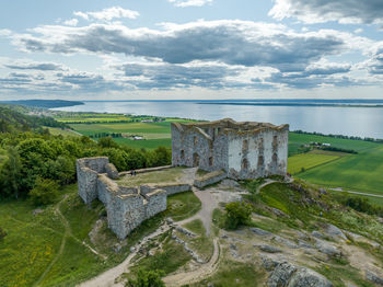 Brahehus a ruin of a castle