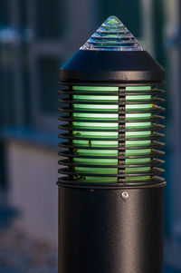 Close-up of metallic structure