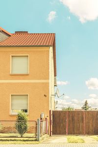 Exterior of building against sky