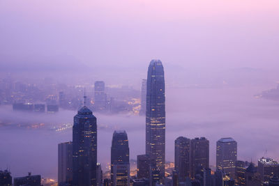 Skyscrapers in city