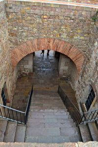 Low angle view of staircase