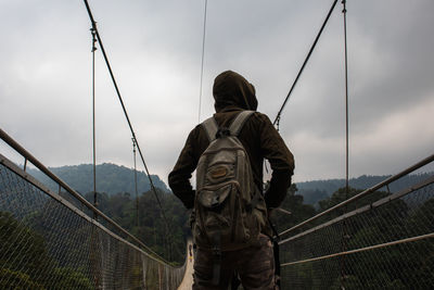 Situgunung park,the longest suspension bridge in southeast asia