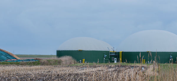 Biogas plant for power generation and energy