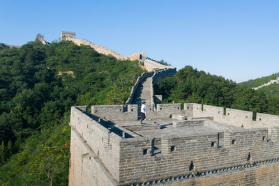 View of fort against sky