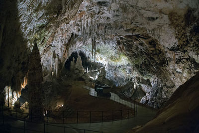 Panoramic view of cave