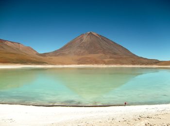 Green lake - laguna verde  - bolivia