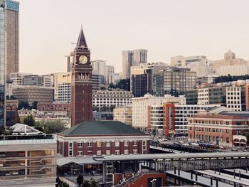 Buildings in city