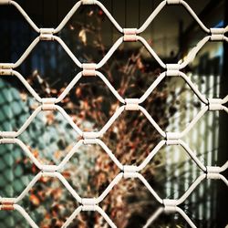 Full frame shot of chainlink fence