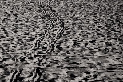 Full frame shot of sand