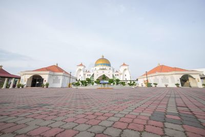 High section of church against sky