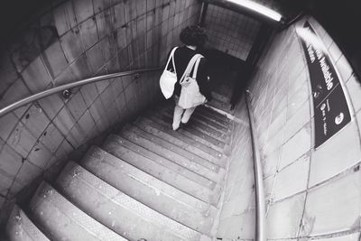 Low angle view of staircase