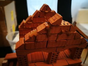 Close-up of chocolate cake