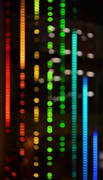 Abstract image of colorful lights