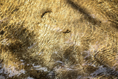 Full frame shot of rippled water