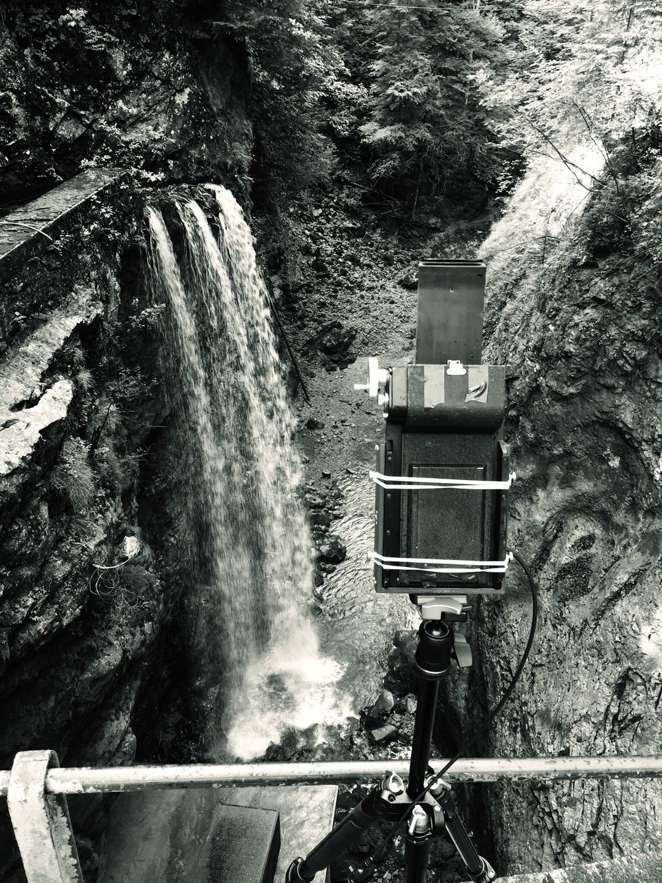 motion, day, waterfall, no people, long exposure, water, outdoors, nature, tree, beauty in nature