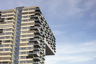 Low angle view of building against sky