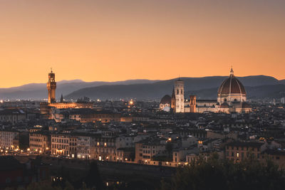 Sunset from piazzale michelangelo