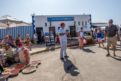 Group of people on the street