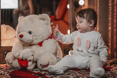Close-up of stuffed toy