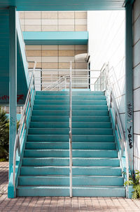 Stairs leading to building