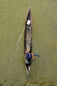 Boat in river