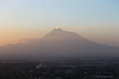 Aerial view of city