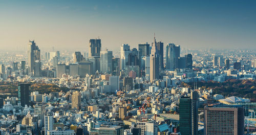 Cityscape against sky