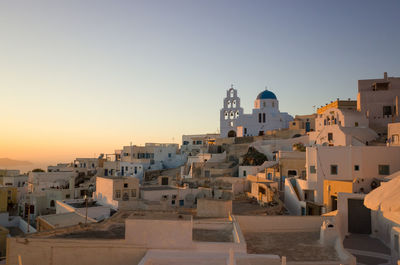 View of buildings in city