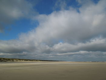 Scenic view of cloudy sky