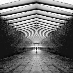 Corridor of building