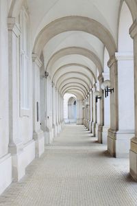 Corridor of building