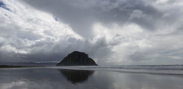 Panoramic view of sea against sky