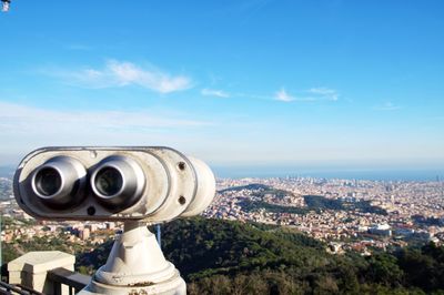 View of cityscape against sky