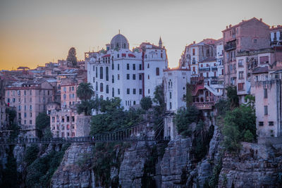 Buildings in city