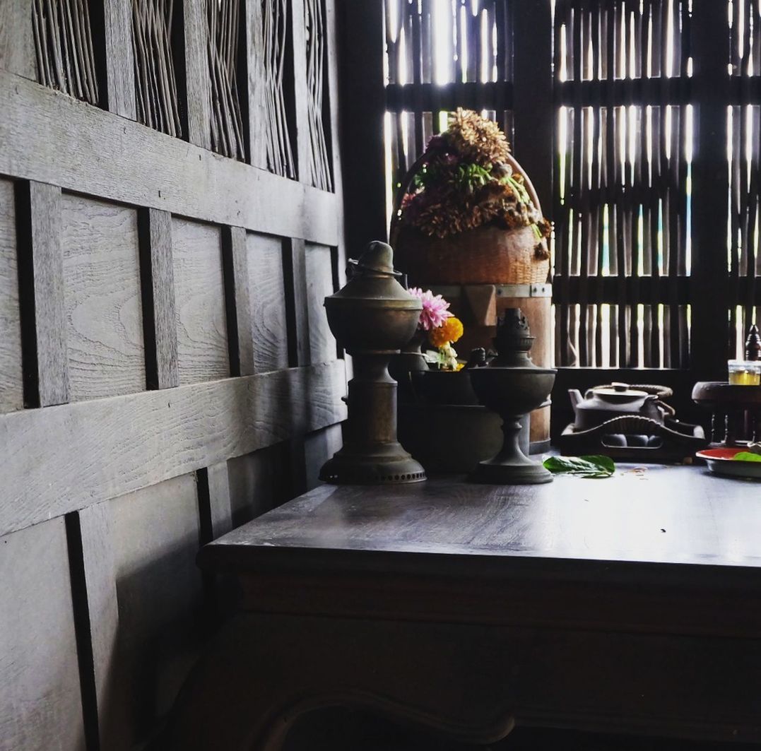 indoors, no people, table, window, wood - material, potted plant, container, plant, day, home interior, architecture, nature, decoration, close-up, still life, flower, seat, vase, shelf, houseplant