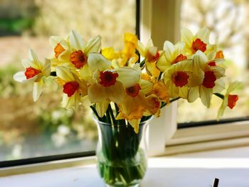 Close-up of flower bouquet