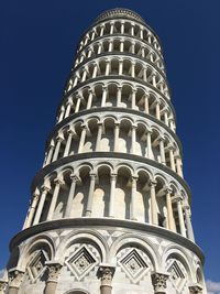 Low angle view of cathedral against blue sky