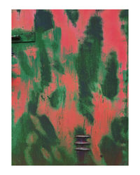 Full frame shot of red painted wall