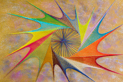 Full frame shot of colorful pattern