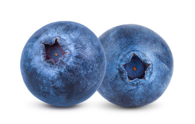 Close-up of apple against white background