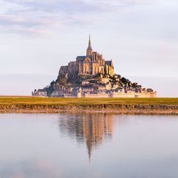 Mont-saint-michel in normandy, france