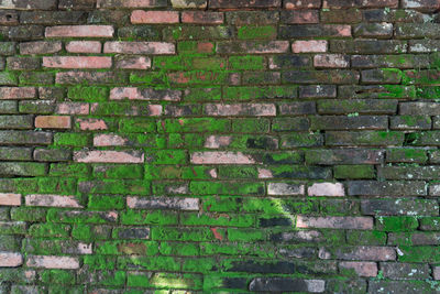 Full frame shot of brick wall