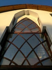 Low angle view of building against sky