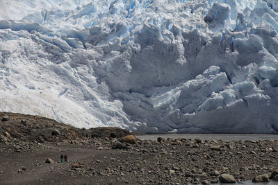 Scenic view of snowcapped mountains