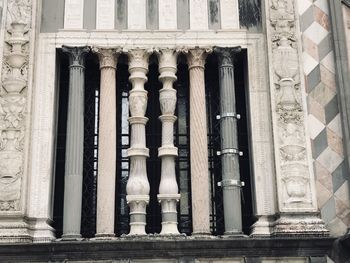 Low angle view of historical building