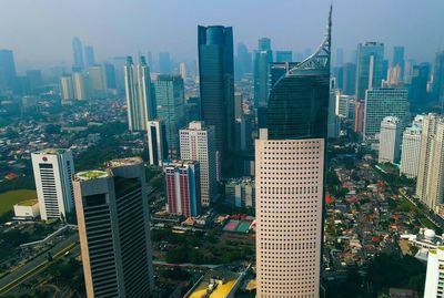 Wisma 46 is a beautiful building that is very well known in jakarta