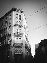 Low angle view of building against sky