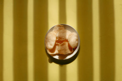 Close-up of crystal ball