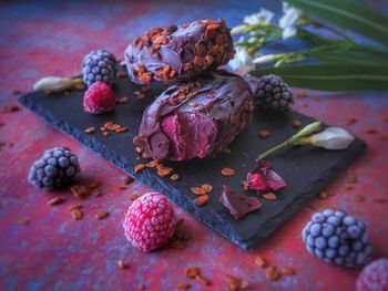 Close-up of strawberries
