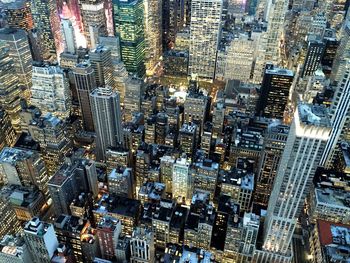 Aerial view of cityscape